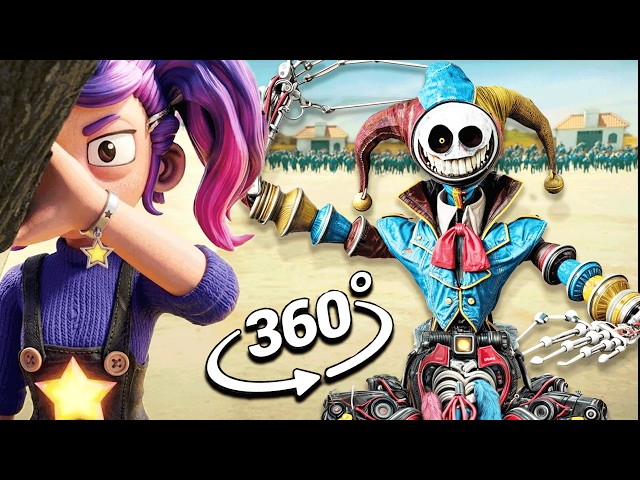 VR 360° Poppy Playtime Chapter 5 Lily LoveBraids Hide And Seek Game ! | 4K