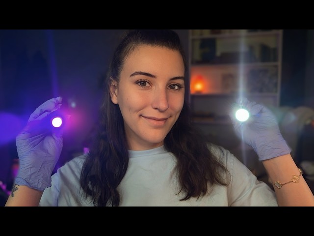 Fast and Slightly Aggressive Cranial Nerve Exam ASMR