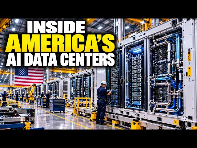 How Are AI Data Centers Built? | Inside America's Most Advanced AI Data Center Factory