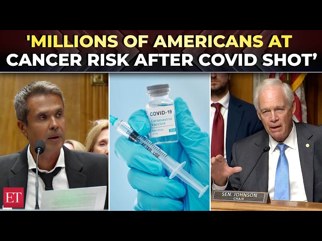 'Vaccines even MORE HARMFUL than severe COVID!': Witness’ EXPLOSIVE CANCER risk claim shocks Senate