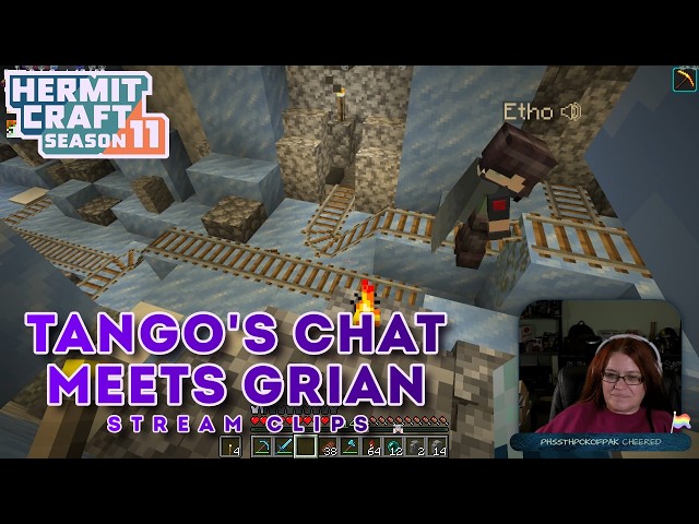 Tango's Chat Meets Grian | Stream Clips | Hermitcraft Season 11