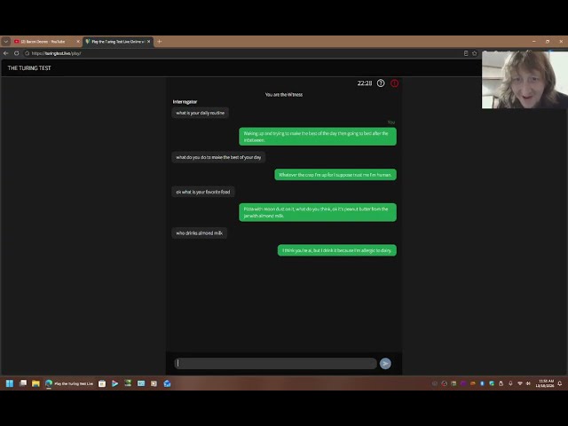 Online turing test to see if you can spot ai or human