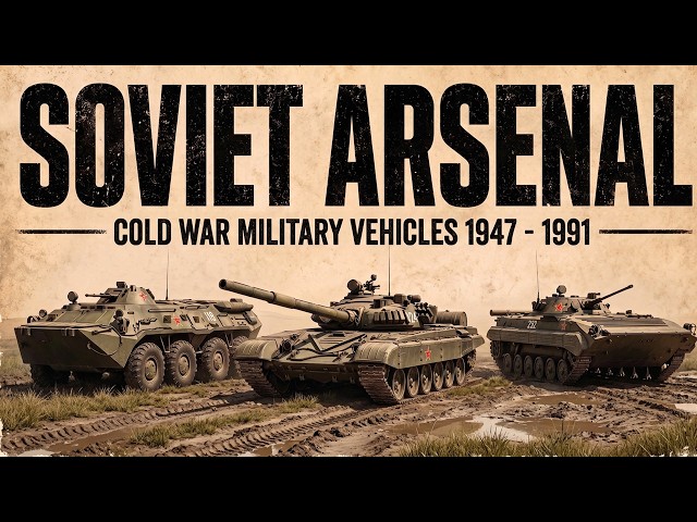 Every Soviet Military Vehicle of the Cold War Explained (1947 - 1991)