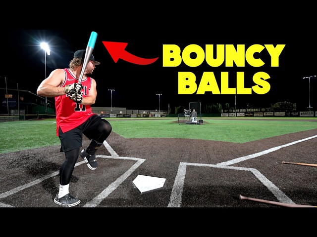 Which Illegal Baseball Bat Hits the Farthest?