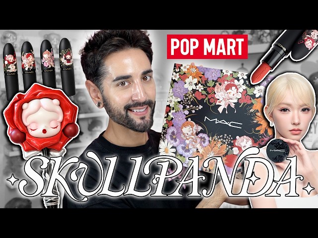 POPMART Skullpanda x MAC Chinese Valentine's Day Gift Set!  💜