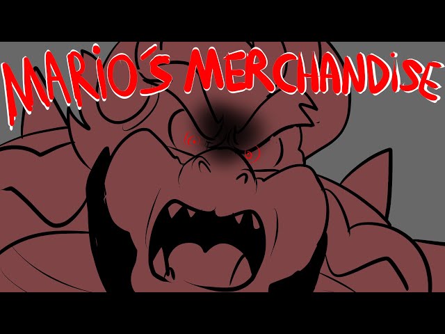 BOWSER ANIMATIC- MARIO'S MERCHANDISE
