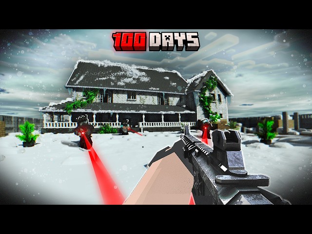 Surviving Minecraft's Realistic Winter Mod | Zombie Apocalypse p1