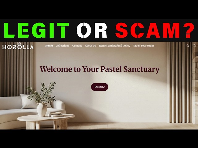 Horolia.com Review | SCAM ALERT! Is Horolia.com a Legit Online Store or a Scam?