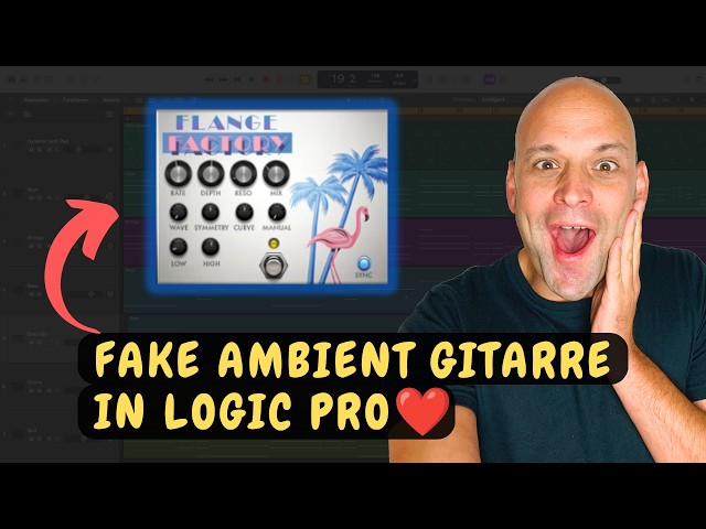 Logic Pro 12: Massive Ambient Gitarre mit Stock Plugins
