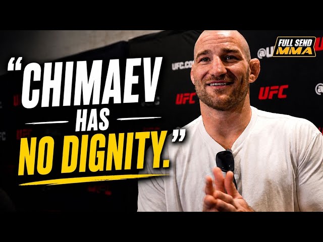 SEAN STRICKLAND CONTINUES TO BERATE KHAMZAT CHIMAEV, REACTS TO POLICE PRESENCE AT UFC 328