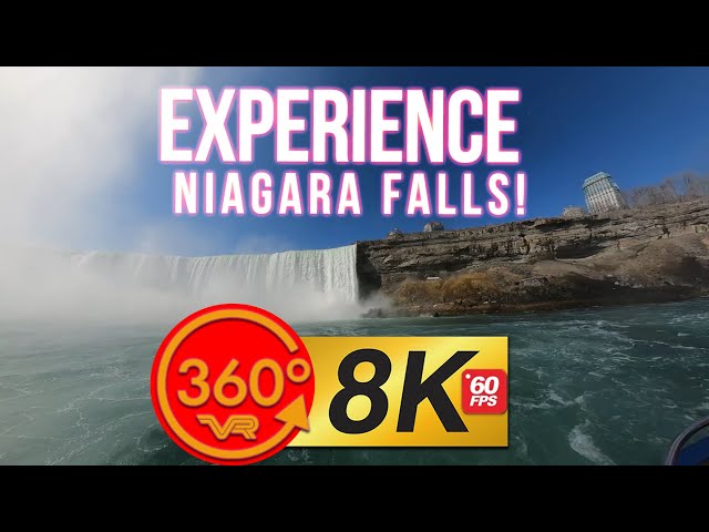 Virtual Niagara Falls Canada Experience | VR 360 8K