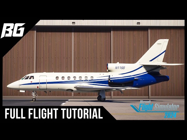 Contrail Falcon 50 Full Flight Tutorial