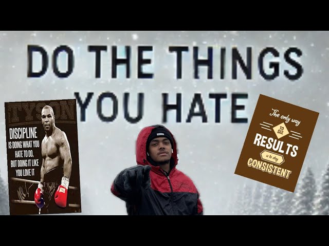 2025 Powerful Motivational speech - Do the things you hate!