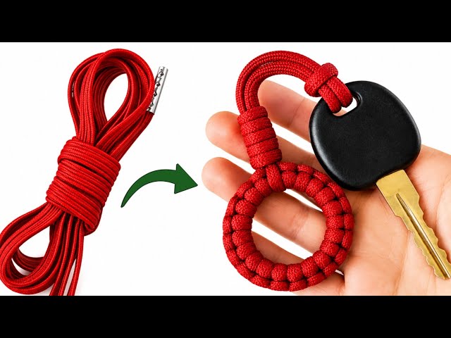 How to Make a Paracord Keychain  | Easy and Creative  Idea | Do it yourself 