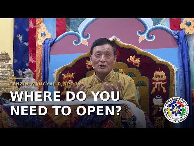 Where Do You Need to Open? | A Teaching by Tenzin Wangyal Rinpoche