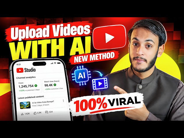 How To Upload Videos on Youtube | NEW Ai METHOD | Youtube Video Upload Karne Ka Sahi Tarika