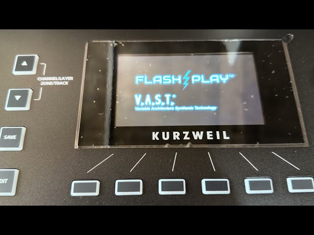 How to update the operating system of the Kurzweil K2700 keyboard