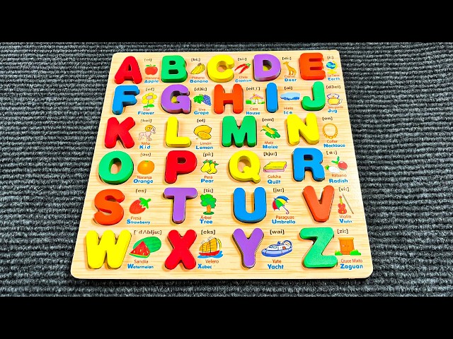 Learn ABC with Alphabet Game | Best Learn ABC Puzzle | Preschool Toddler Learning Videos