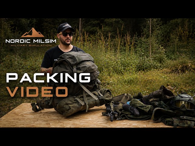 Nordic Milsim: How to Pack for a 40 Hour Milsim