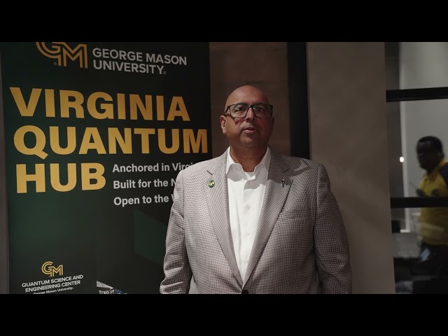 Sumeet Shrivastava at the 2026 Quantum World Congress | George Mason University