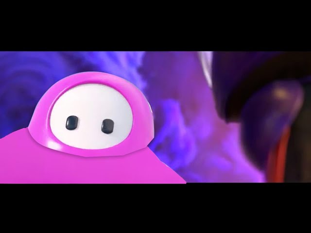 Baymax says goodbye but its a Fall Guys Meme