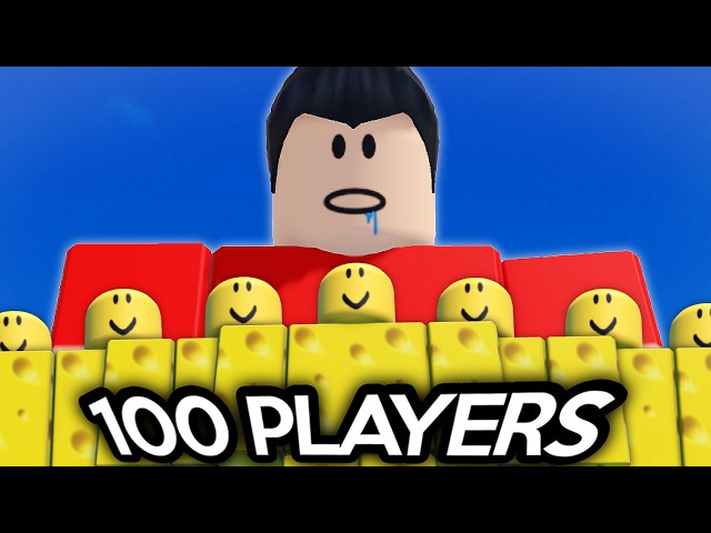 ROBLOX Nikocado Avocado Mukbang... but with 100 PLAYERS