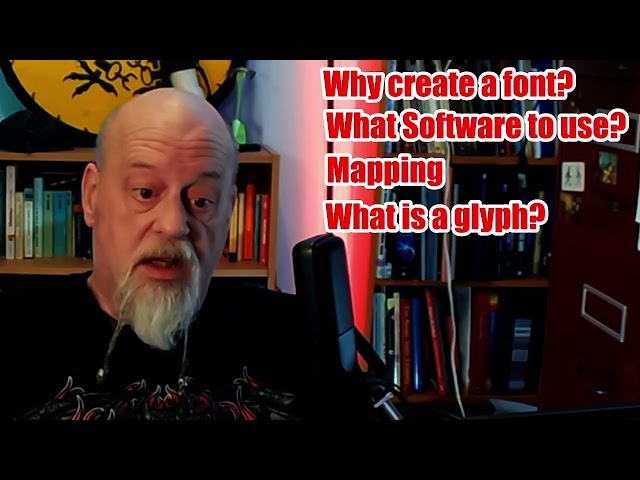Conlangs: Creating a Writing System as a font - Part 1
