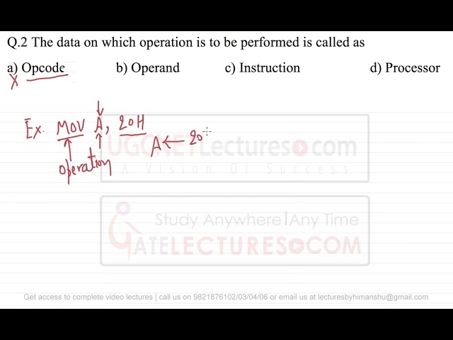COA Practice Question 02 | Computer Organization & Architecture | GATE CSE