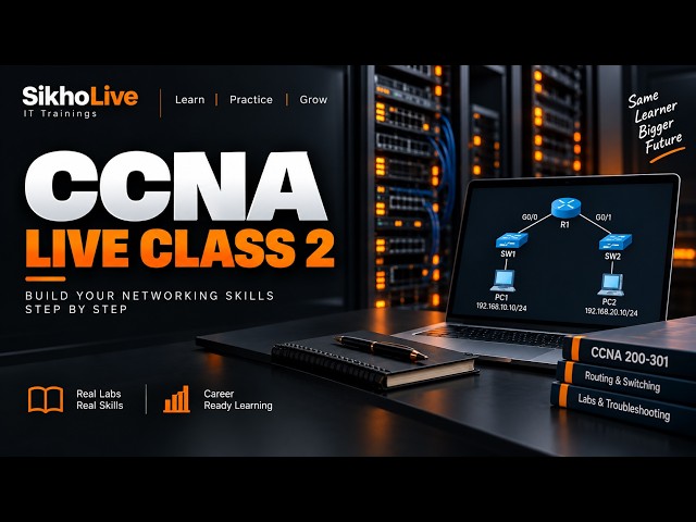 CCNA Class 2 |Networking Devices for Beginners |Networking Master Program | CCNA+Net Security Prog.