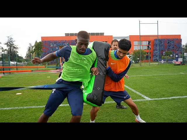 This Tuesday morning training session at Grammont