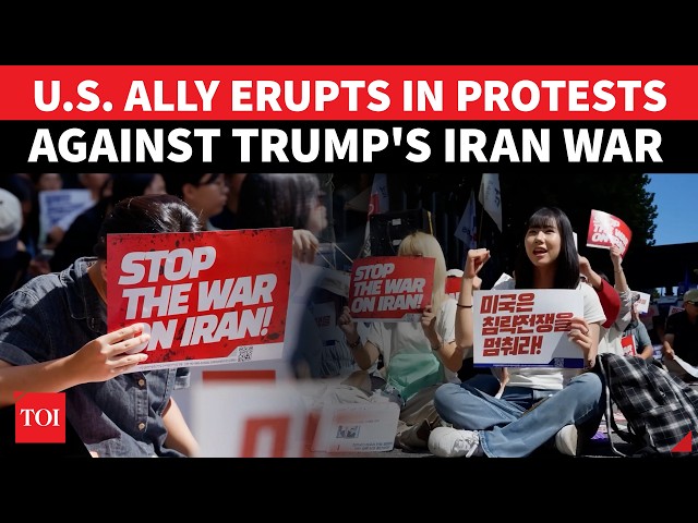'NOT OUR WAR': Protests EXPLODE In U.S-Allied Nation Amid Trump's Pressure To ‘Fight’ Iran