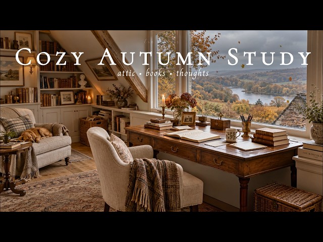 Cozy Autumn Study | Dark Academia Piano Playlist for Reading, Study & Relax