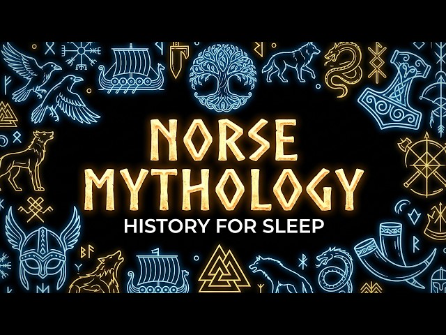 The Entire Story of Norse Mythology Explained Slowly For Sleep | World History for Sleep