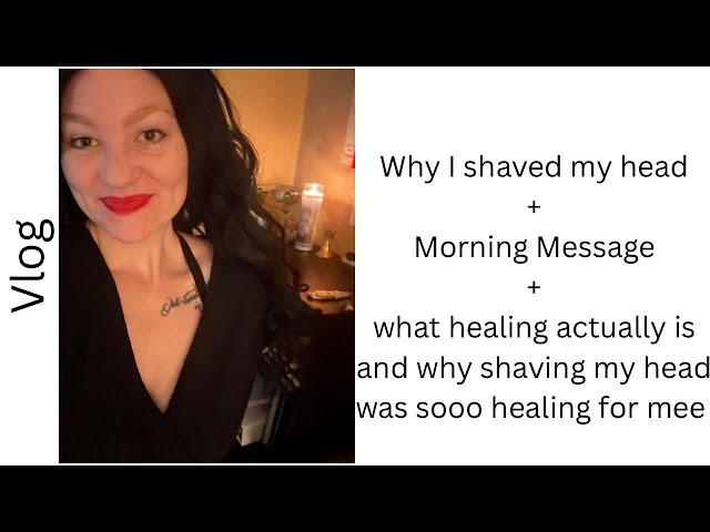 Vlog- I shaved my head 😁