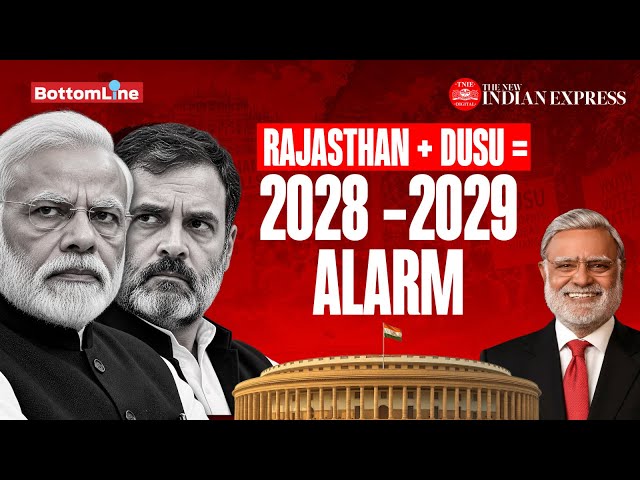 PM Modi Won Rajasthan. Rahul Lost DUSU. Who will in 2028 and 2029? | The New Indian Express
