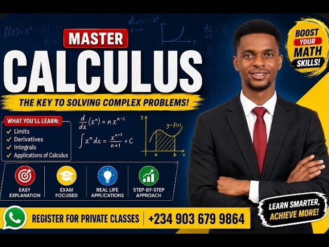 CALCULUS MADE EASY! | Step-by-Step Calculus Solution