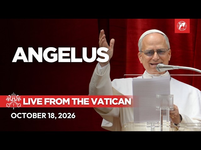 LIVE: Pope Leo XIV Prays the Sunday Angelus After His Surgery | Vatican | October 18, 2026