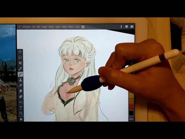 Artstudio pro in ipad pro (no sound)