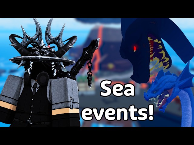 Hunting for Leviathan & Sea Events | Blox Fruits