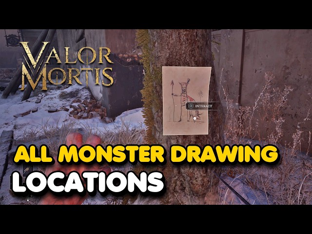 Valor Mortis - All 17 Monster Drawing Locations (Monster Hunt Quest Guide)