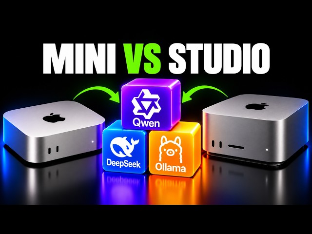 Which For Local AI? Mac Mini VS Mac Studio