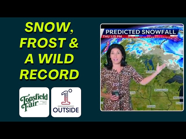 Insights: Ready for the Roller Coaster? Summer Warmth, Snow, Frost & A Wild Record