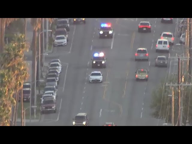 FULL CHASE: Armed carjacking suspects lead police on dangerous high-speed chase