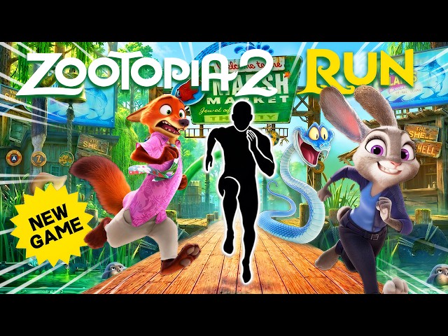 4K Immersive Interactive Warm-up | 🐰🦊POV ZOOTOPIA2 RUN | Viral Challenge| Fun Workout | Brain Break