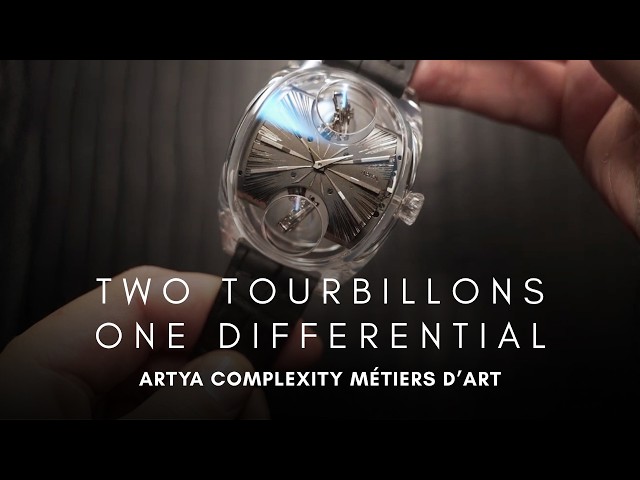 ArtyA Complexity Métiers d’Art: Double Cônillon Tourbillons with Yvan and Stan Arpa