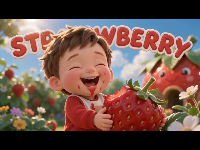 Learn Fruit Names for Kids | Funny Baby Learning Fruits & Vegetables | Toddler Learning Video #fruit