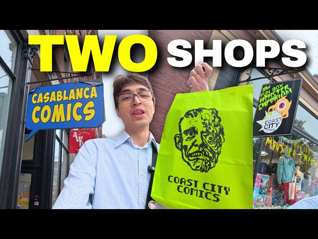 Two Comic Shops, One Haul | NEW COMIC BOOK DAY #98