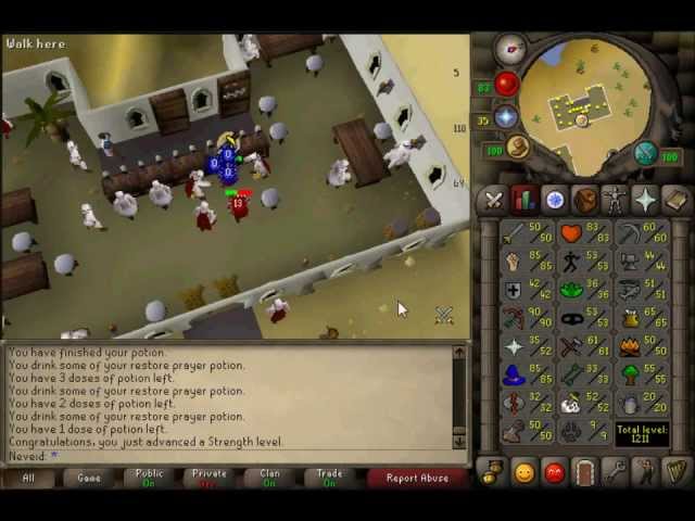 OSRS:Road to G Maul Rune Pure - Days 25-31 - 1 Month Progress!