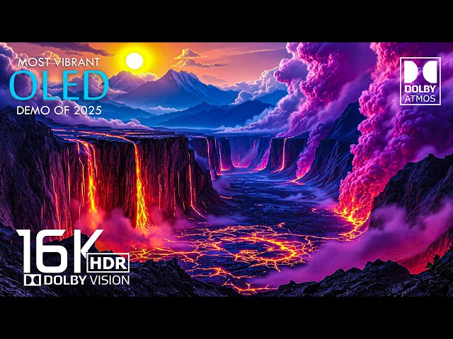 16K Video ULTRA HD - Vibrant Dolby Vision 16K HDR (8K / 4K TV)