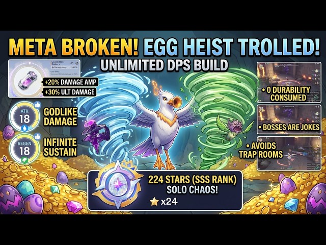 SOLO CORNET IS BUSTED! The Ultimate Solo Chaos Egg Heist Guide (Broken Meta!)
